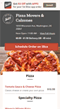 Mobile Screenshot of pizzamoverscalzones.com